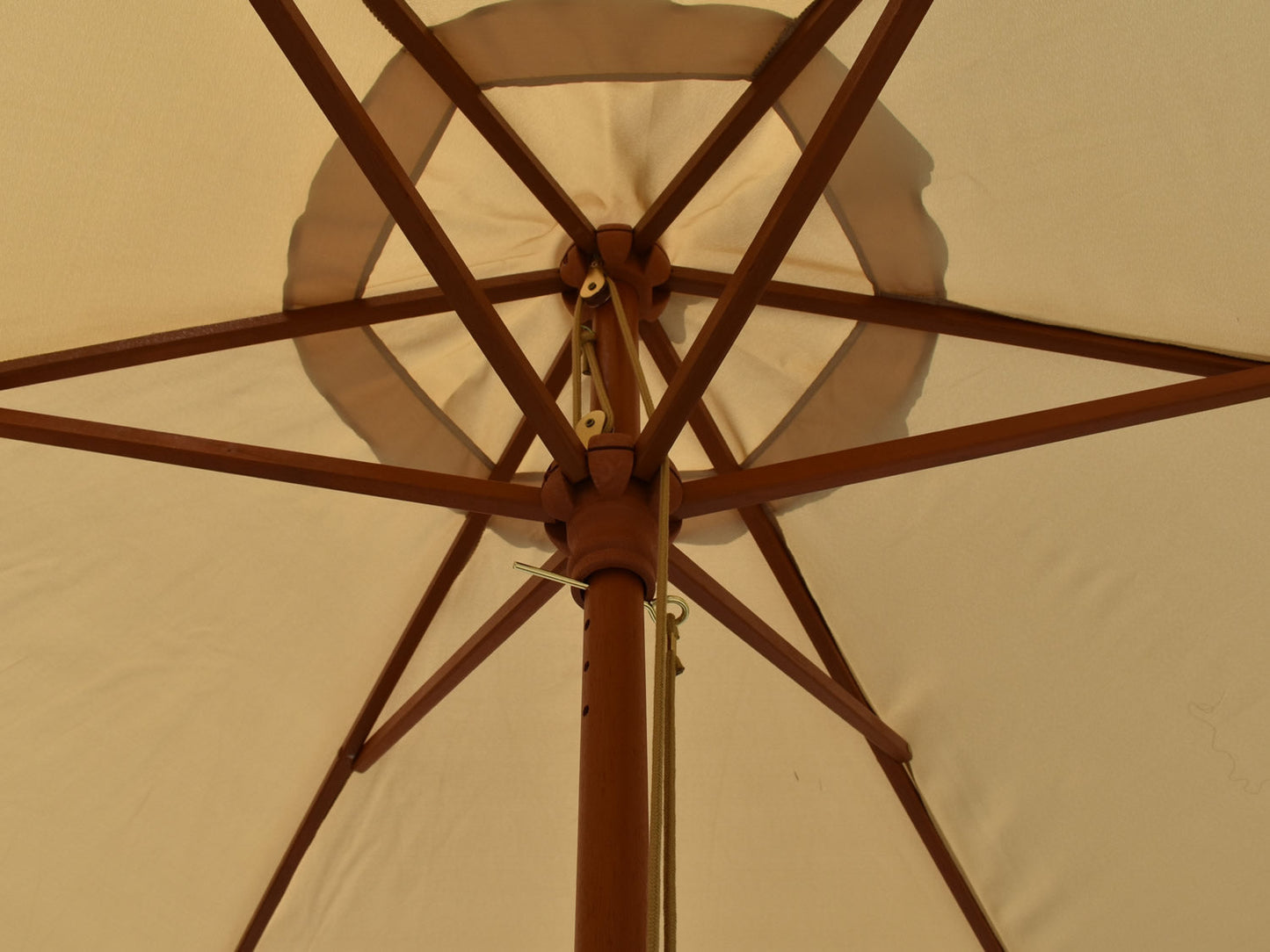 2.5 parasol underside struts