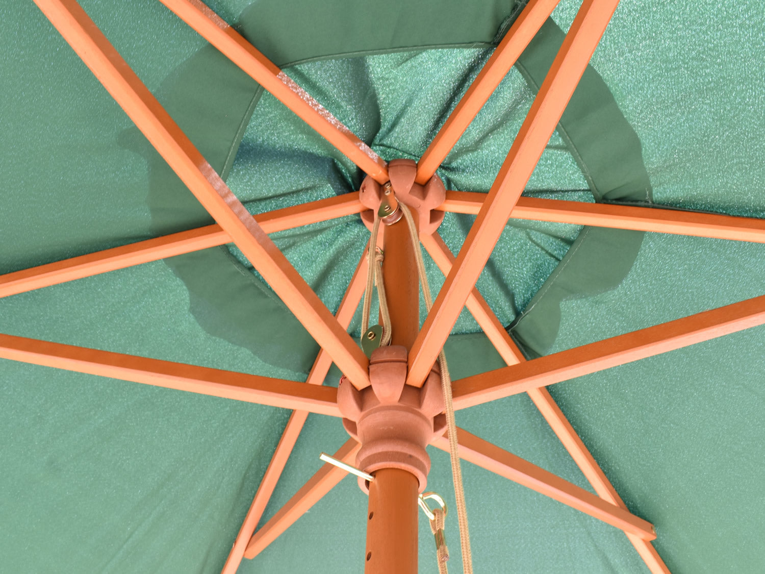 2.5 parasol underside struts Green