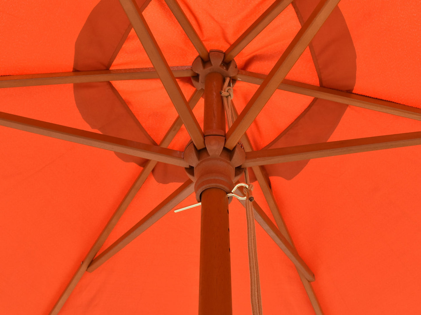 2.5 Parasol underside struts Terracotta