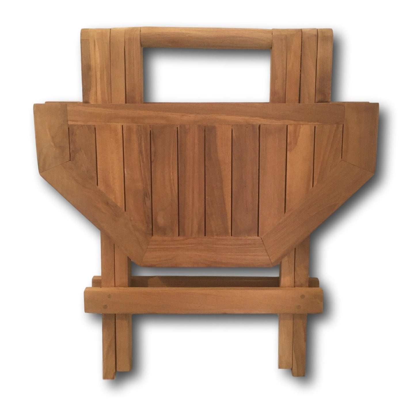 Teak Octagonal Folding Coffee Table