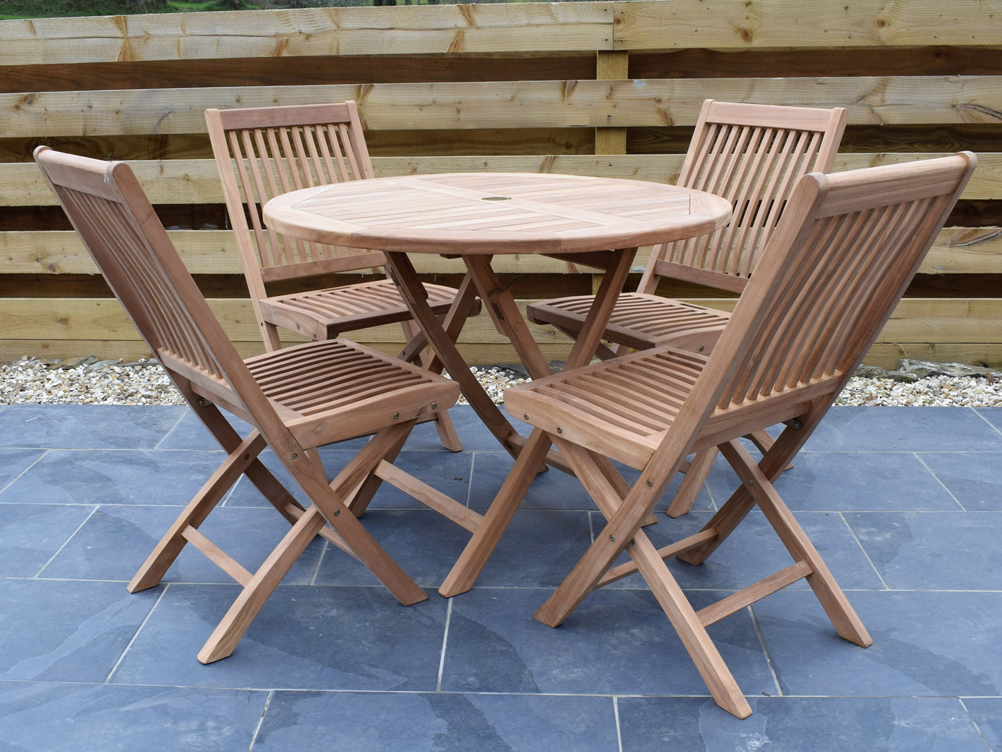 Dorset Teak Folding Chair