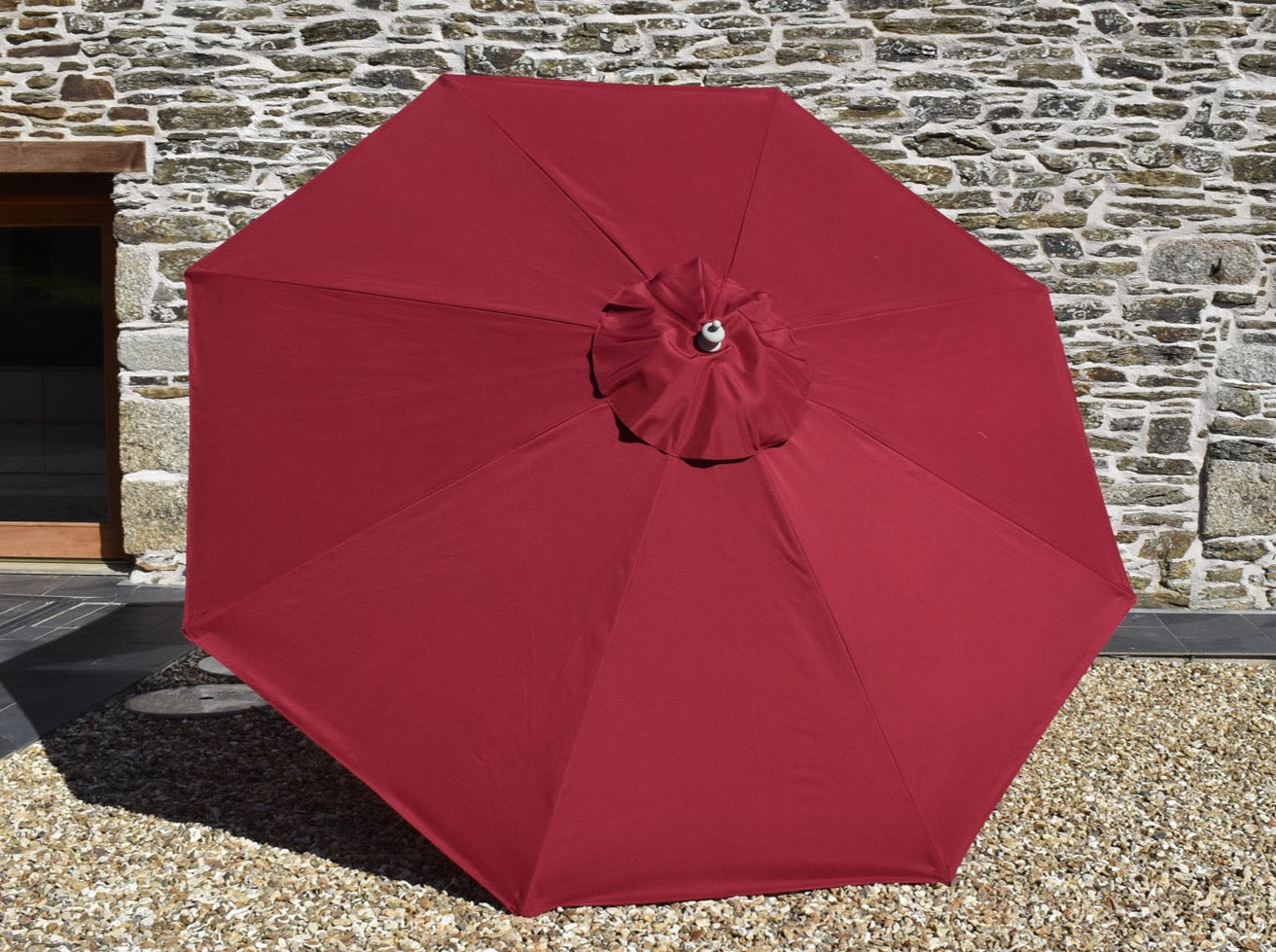 3m Octagonal Aluminium Garden Parasol