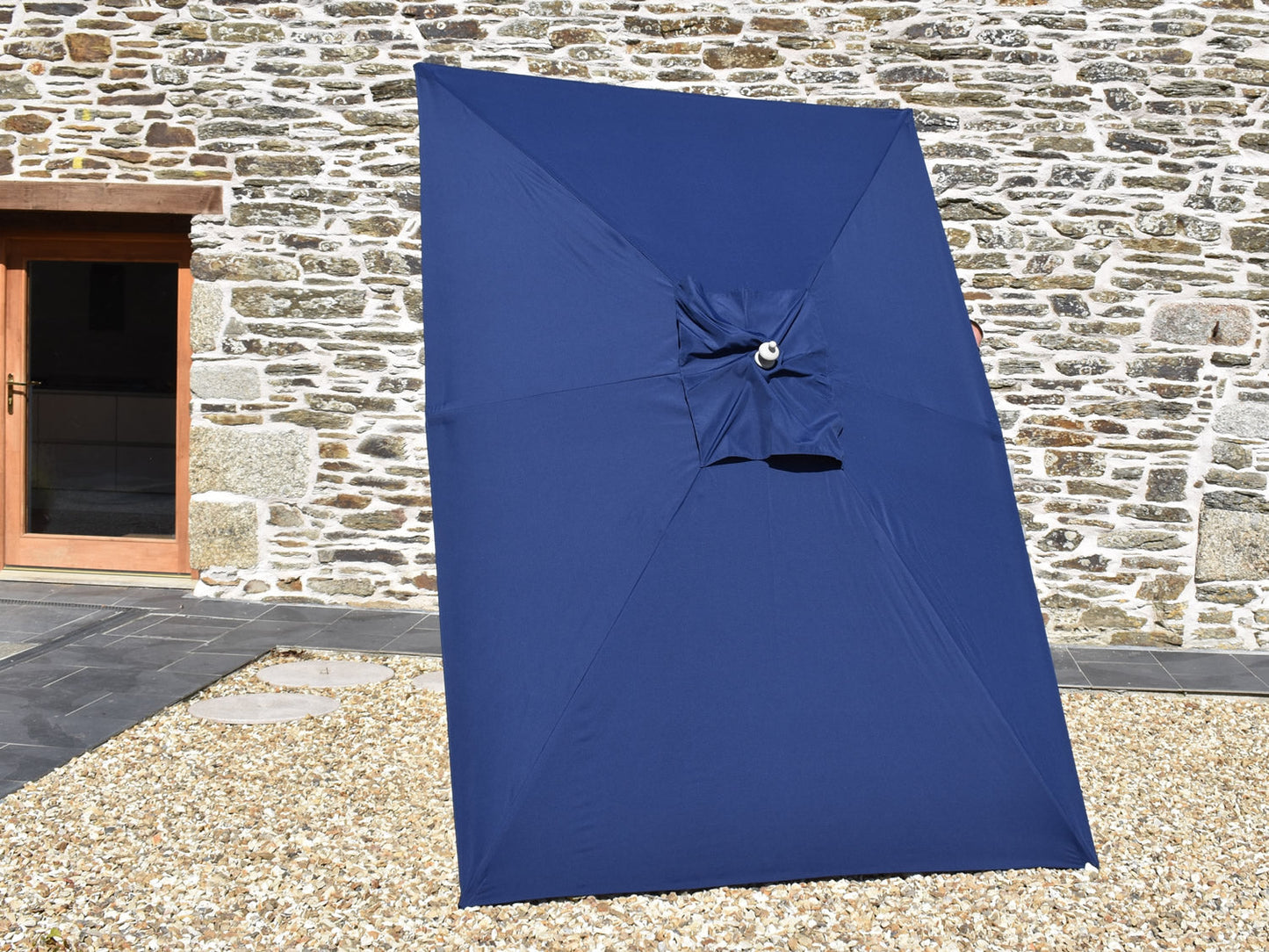 3x2m Rectangular Aluminium Garden Parasol