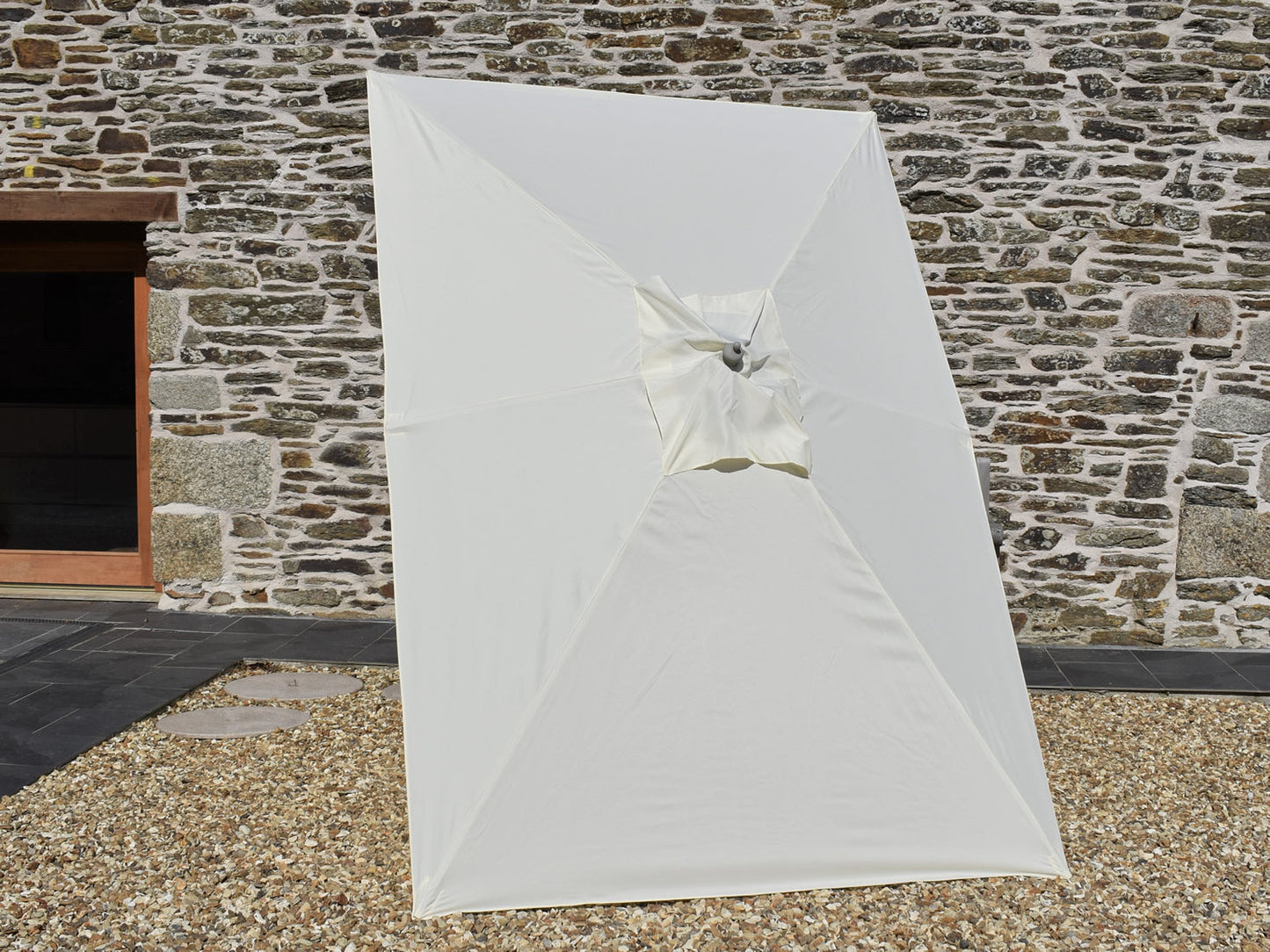 3x2m Rectangular Aluminium Garden Parasol