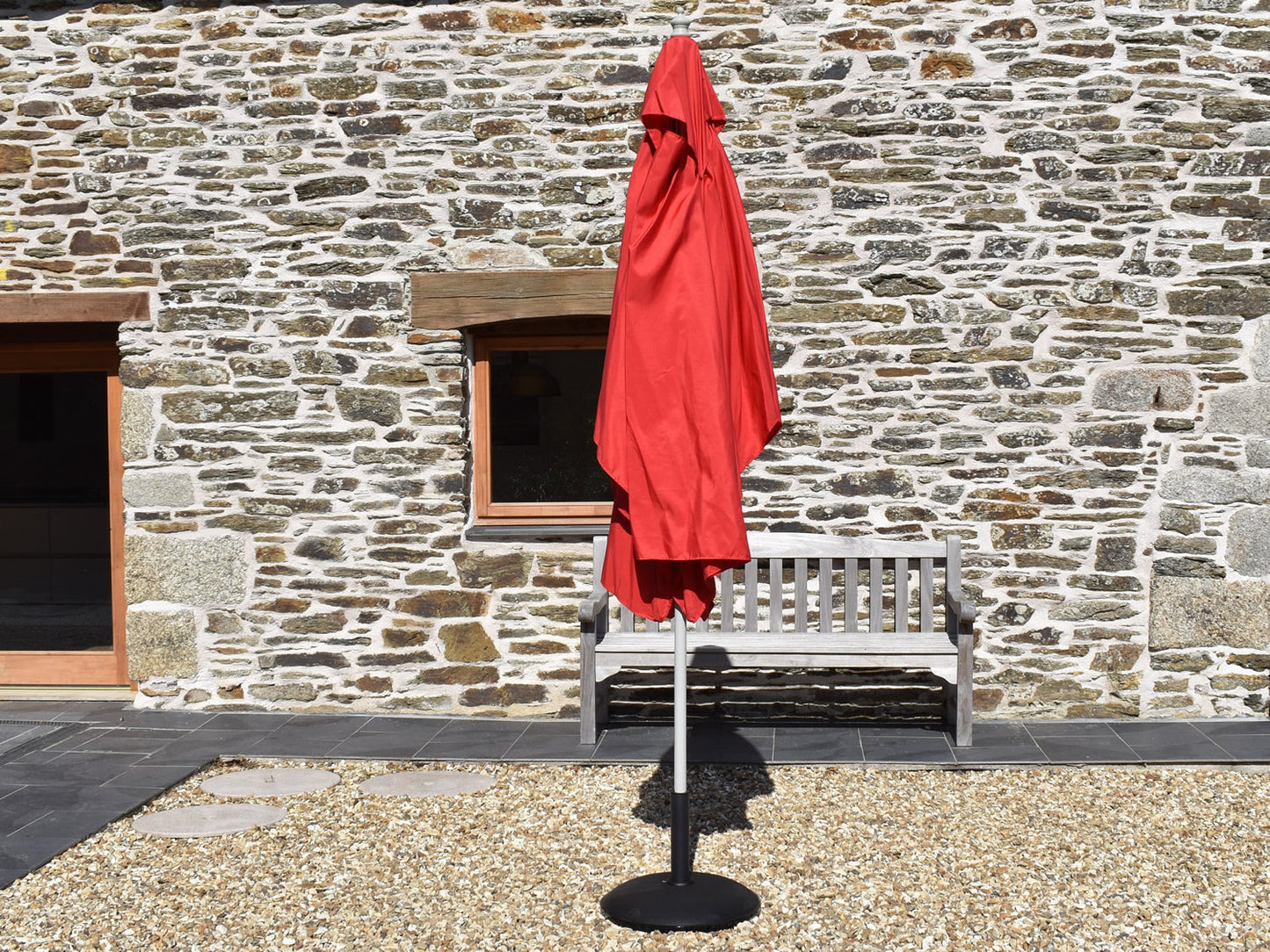 3x2m Rectangular Aluminium Garden Parasol
