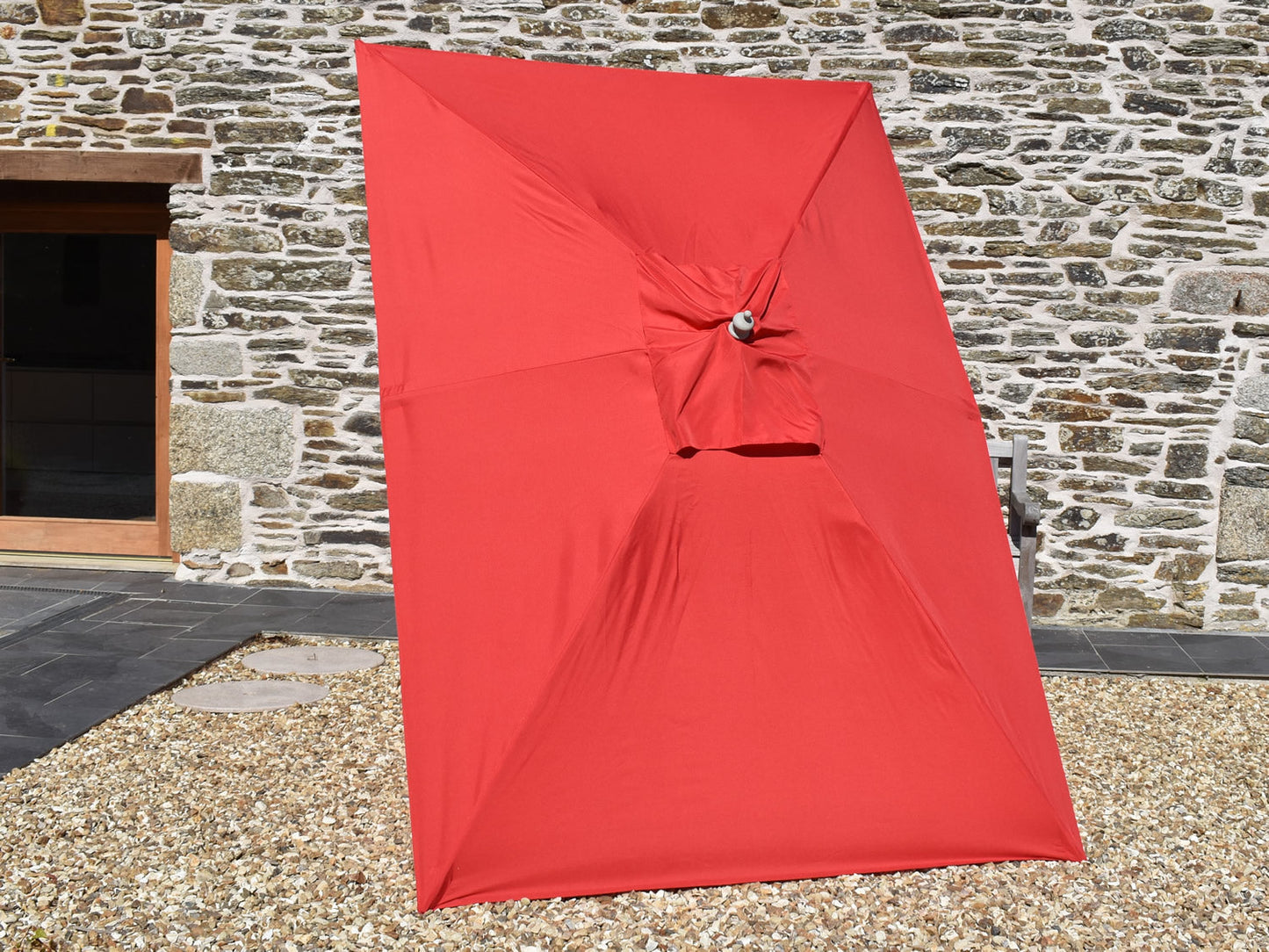 3x2m Rectangular Aluminium Garden Parasol