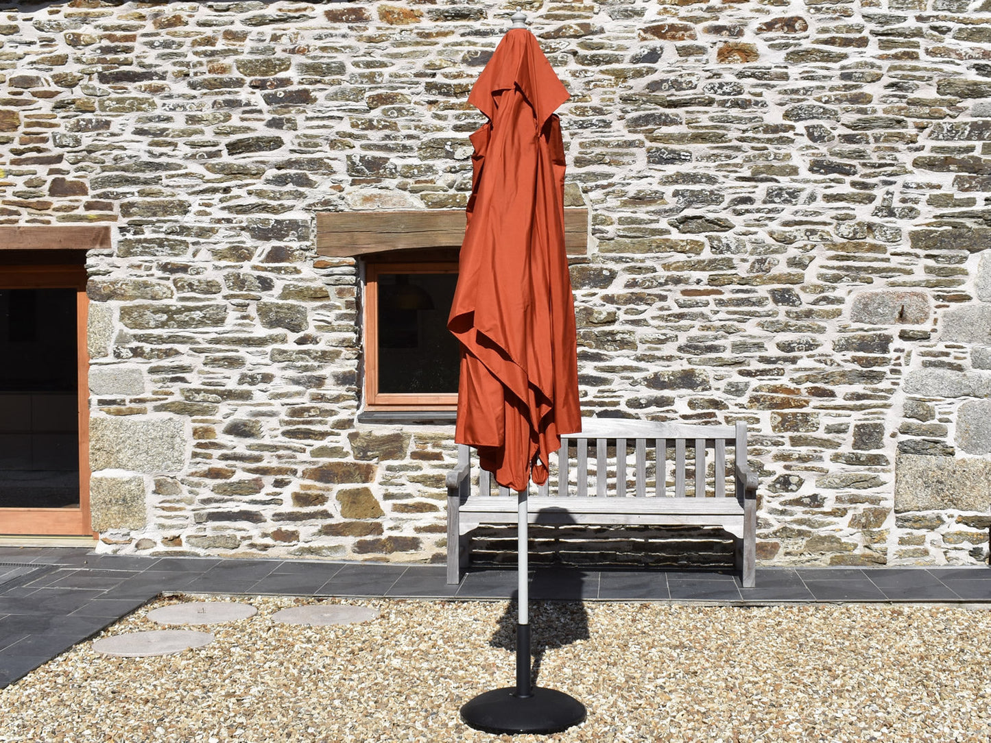 3x2m Rectangular Aluminium Garden Parasol