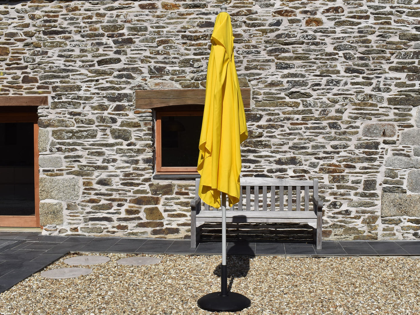 3x2m Rectangular Aluminium Garden Parasol