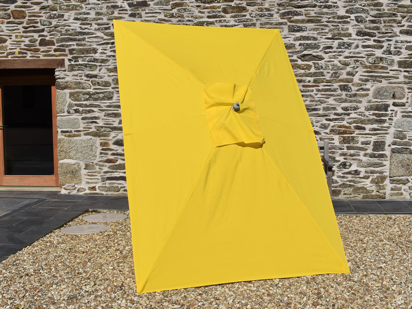 3x2m Rectangular Aluminium Garden Parasol