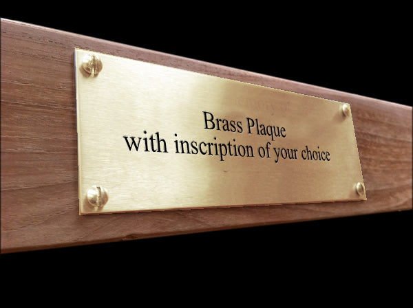 Brass Plaque