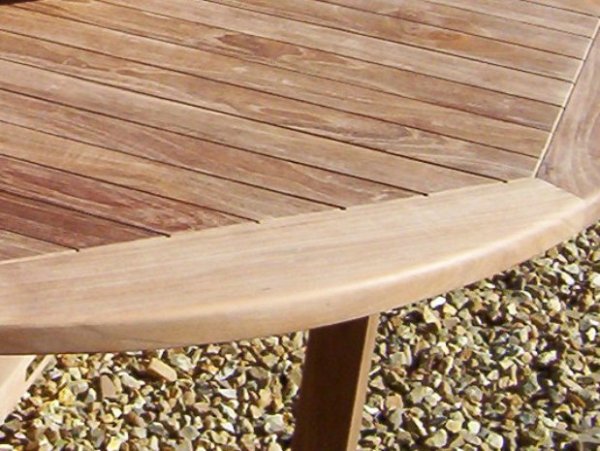 Teak 150cm Round Pedestal Table