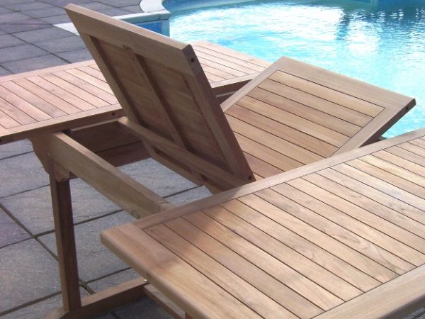 Teak 120-180cm Square Extending Table