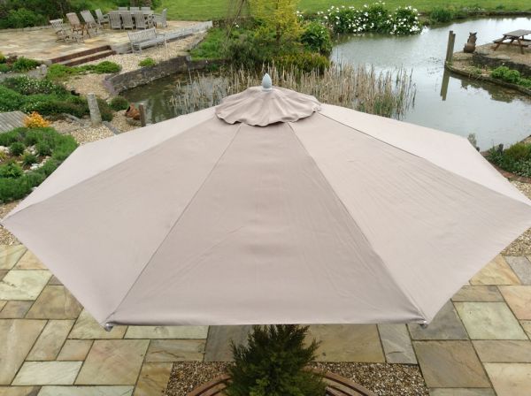 4m Octagonal Aluminium Commercial Parasol