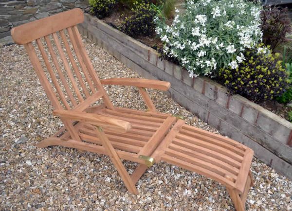 Teak Steamer Chair