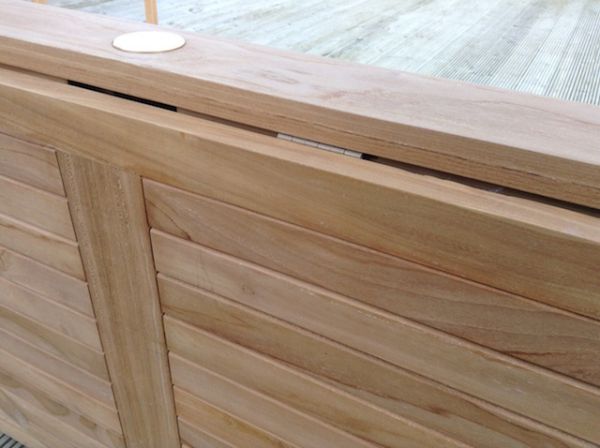 Teak 140cm Round Gate-leg Folding Table