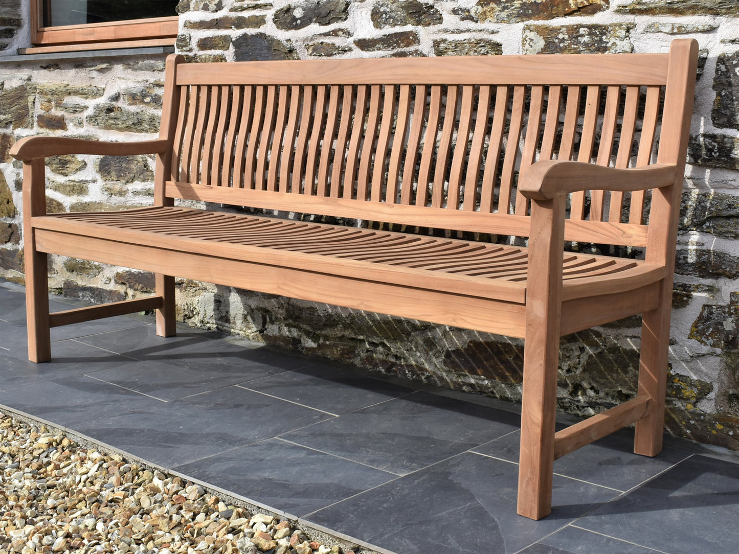 180cm teak outdoor bench
