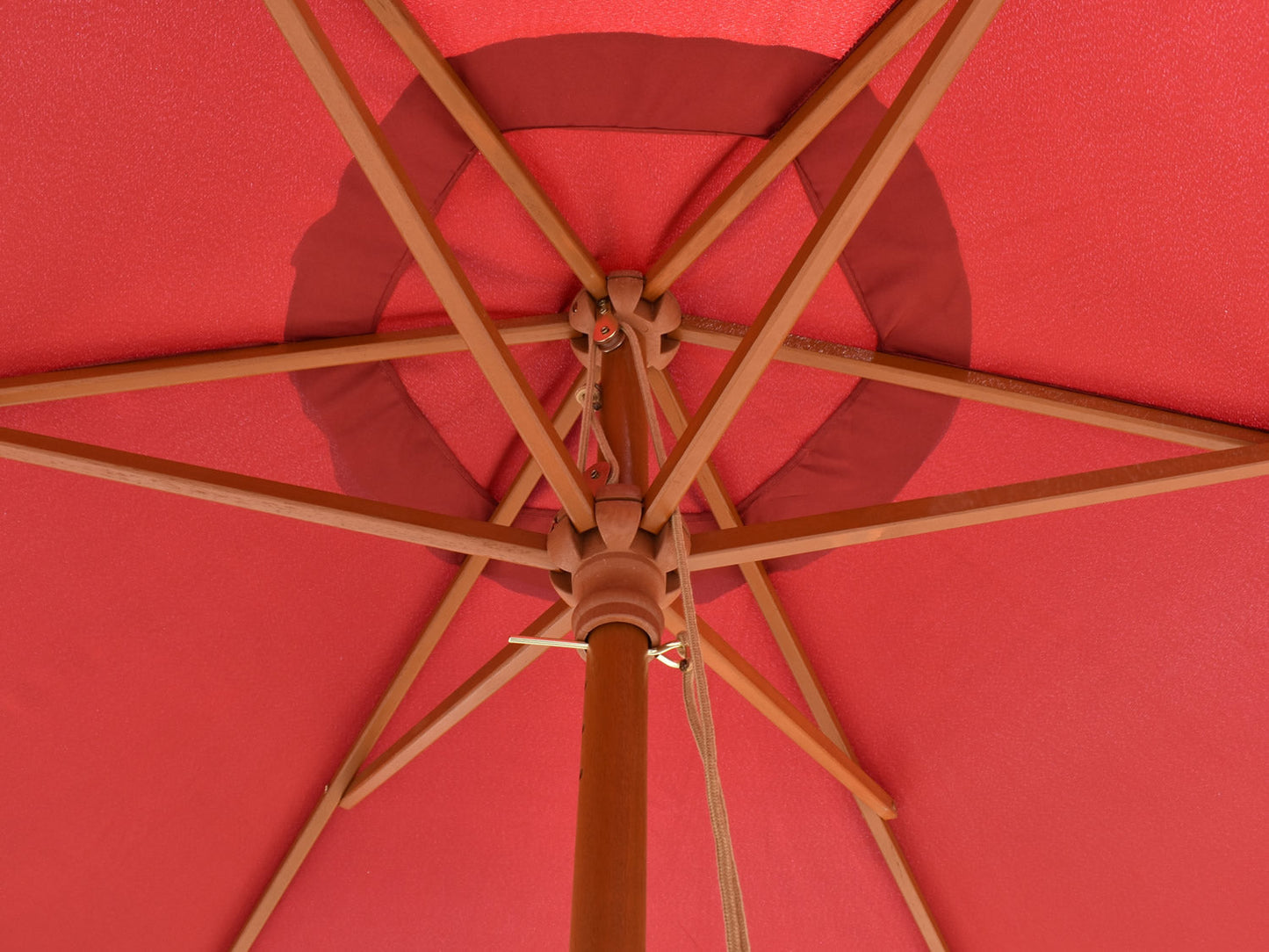 2.5 parasol underside struts Burgundy
