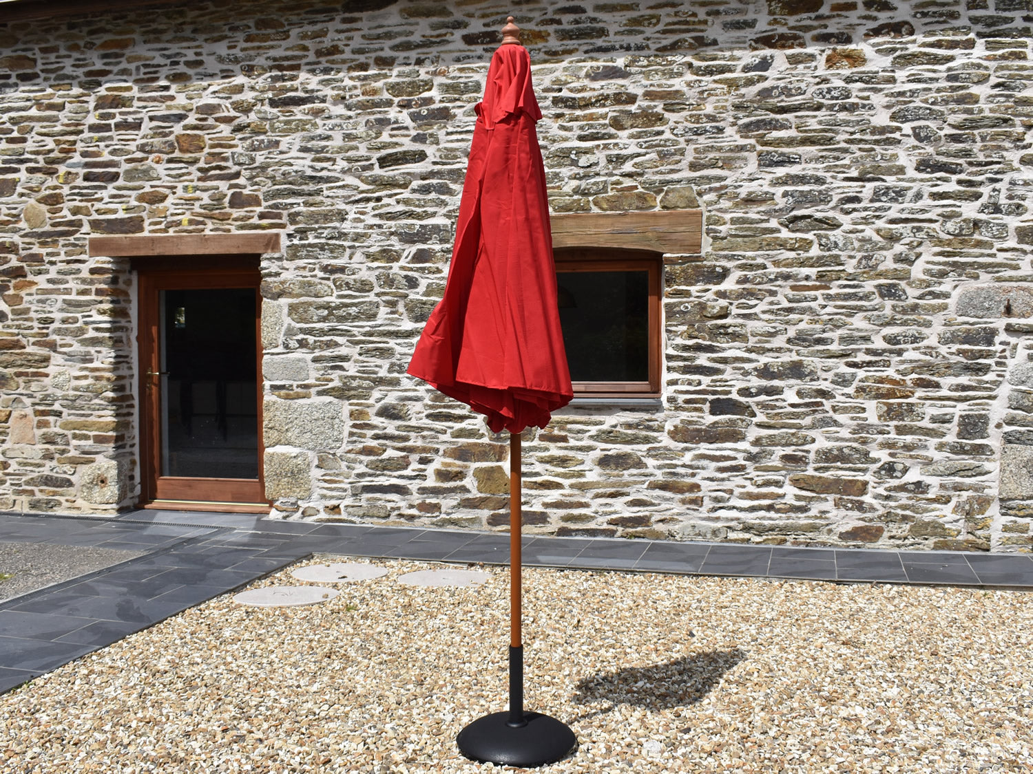 2.5 Parasol closed Red
