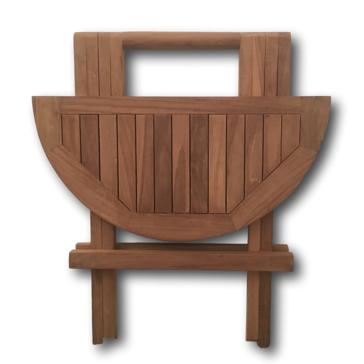 Teak Round Folding Coffee Table