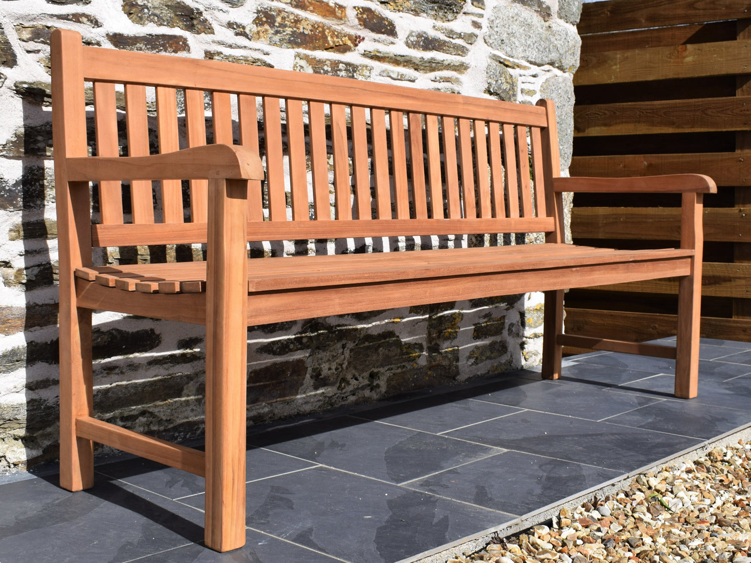 classic solid teak outdoor furniture garden bench