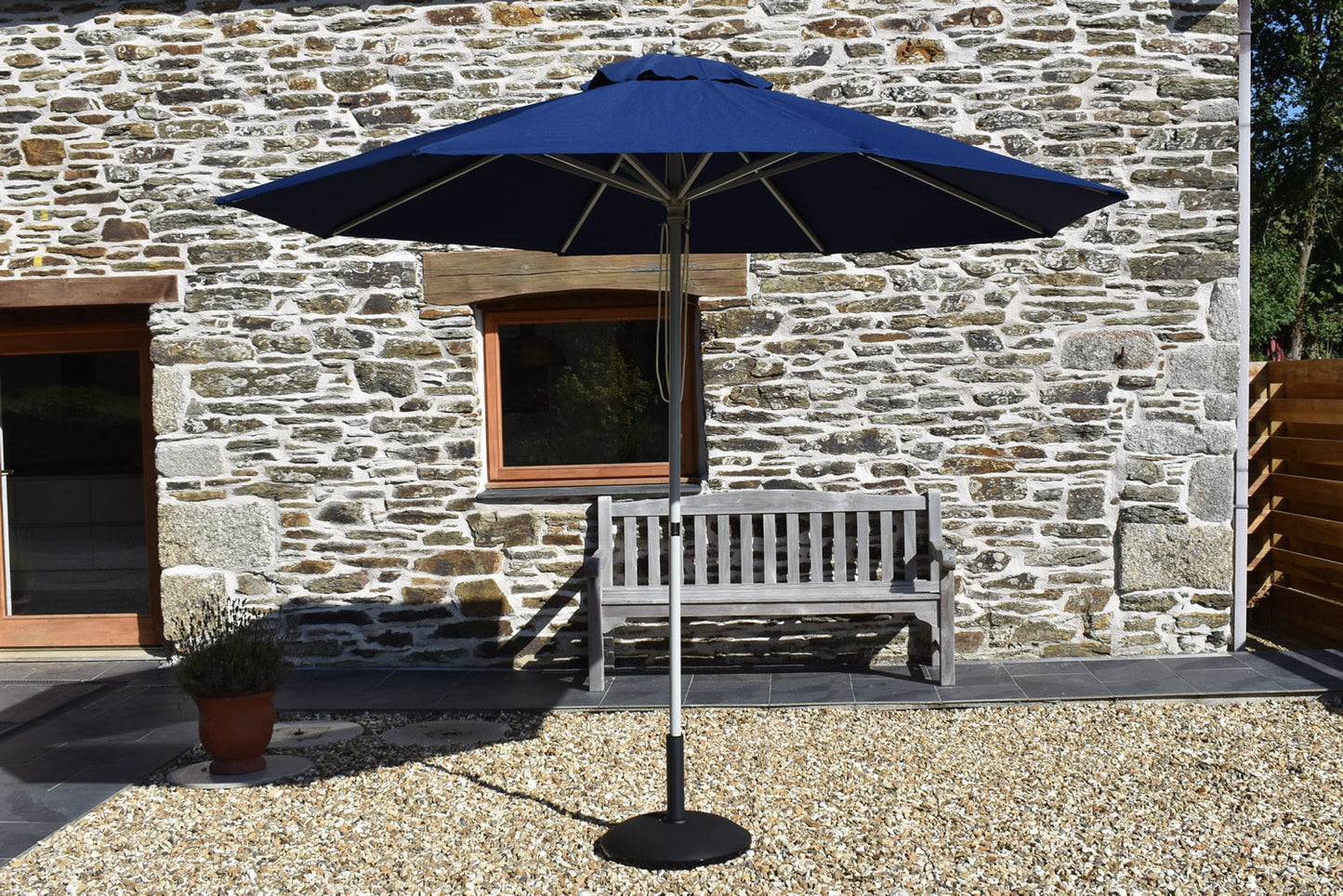 3m Octagonal Aluminium Garden Parasol