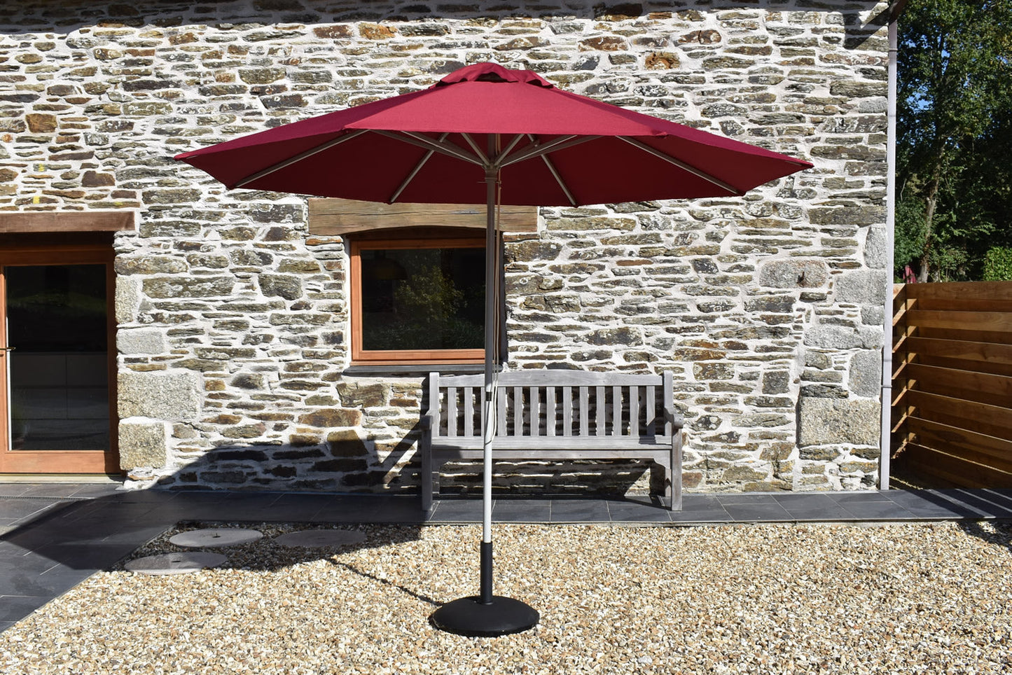 3m Octagonal Aluminium Garden Parasol