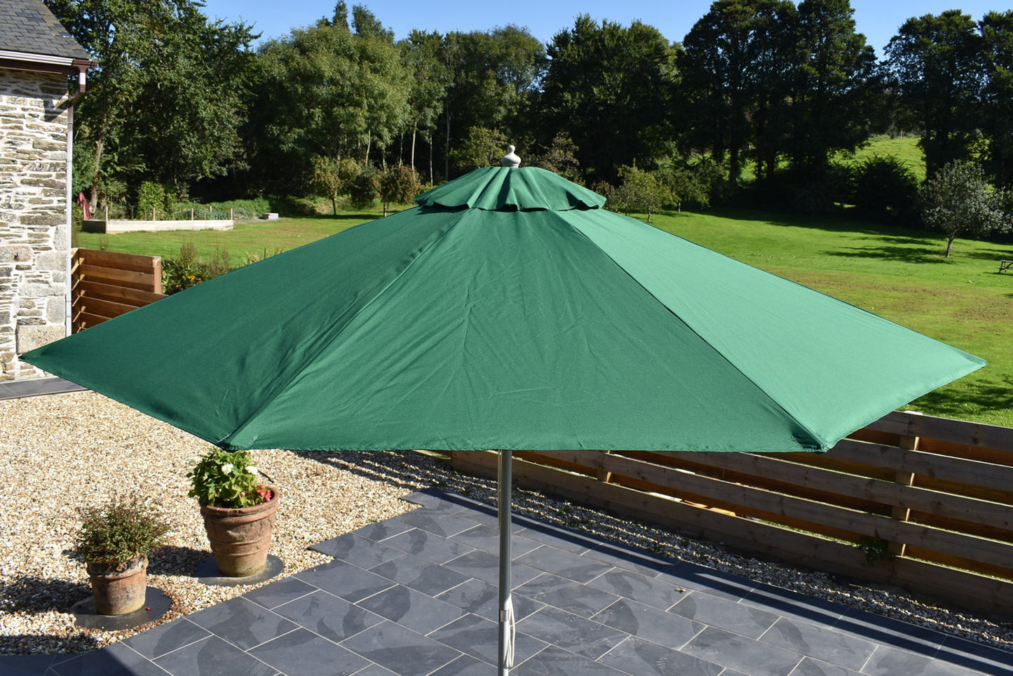 3m Octagonal Aluminium Garden Parasol