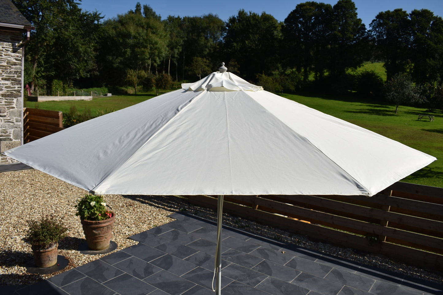 3m Octagonal Aluminium Garden Parasol