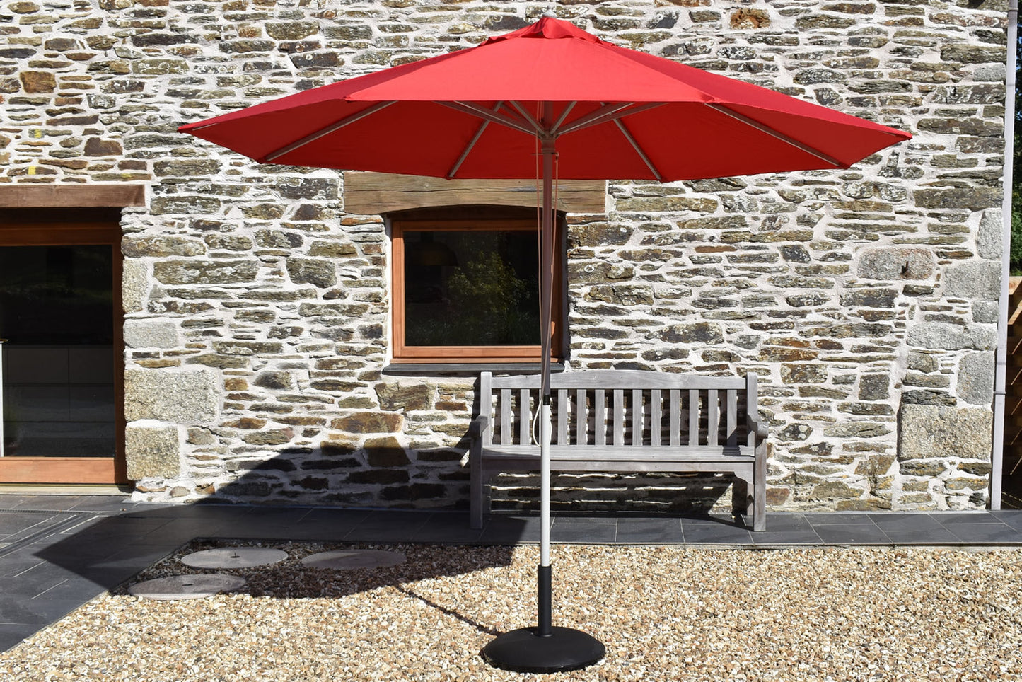 3m Octagonal Aluminium Garden Parasol