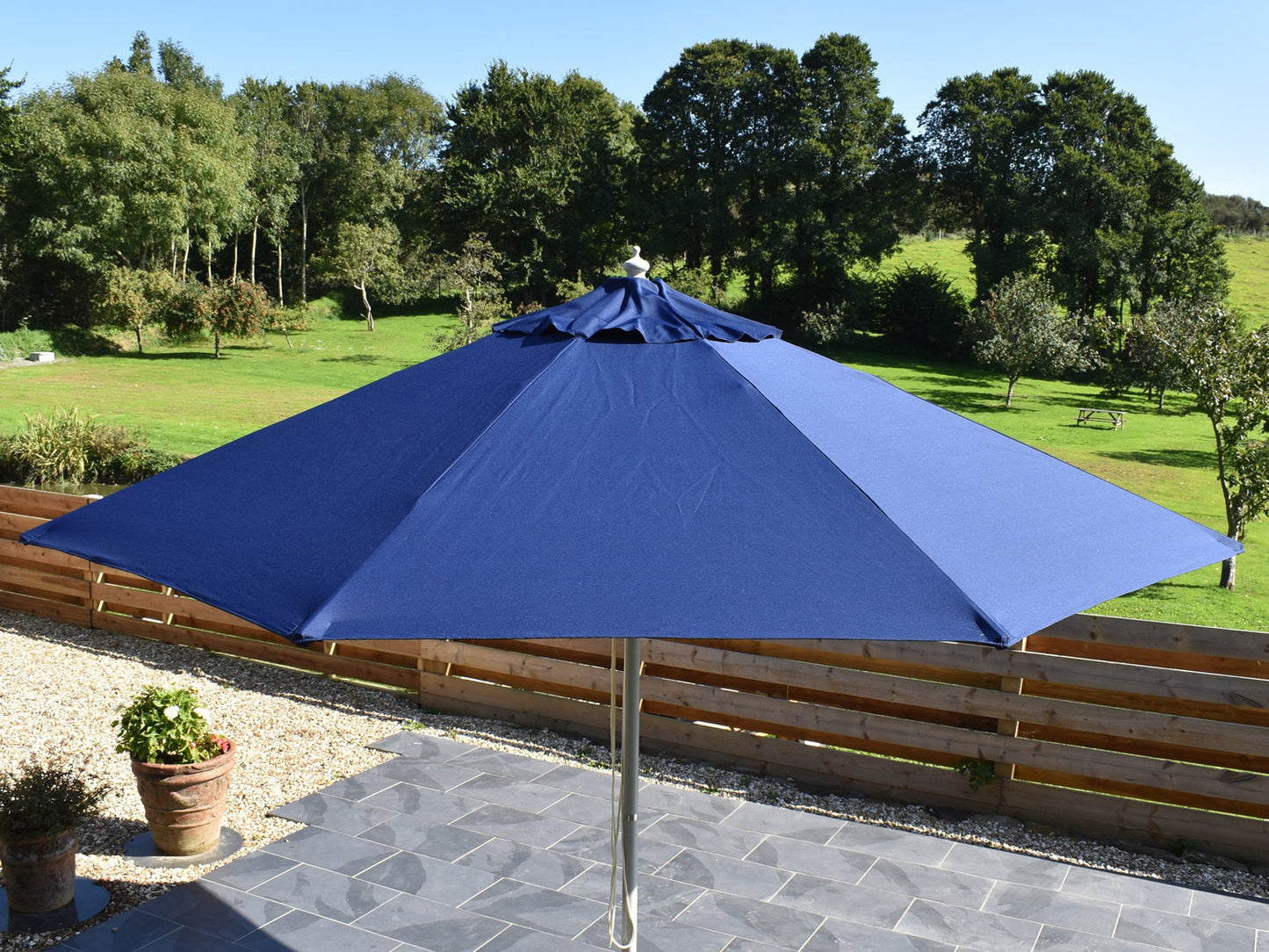 3.5m Octagonal Aluminium Garden Parasol