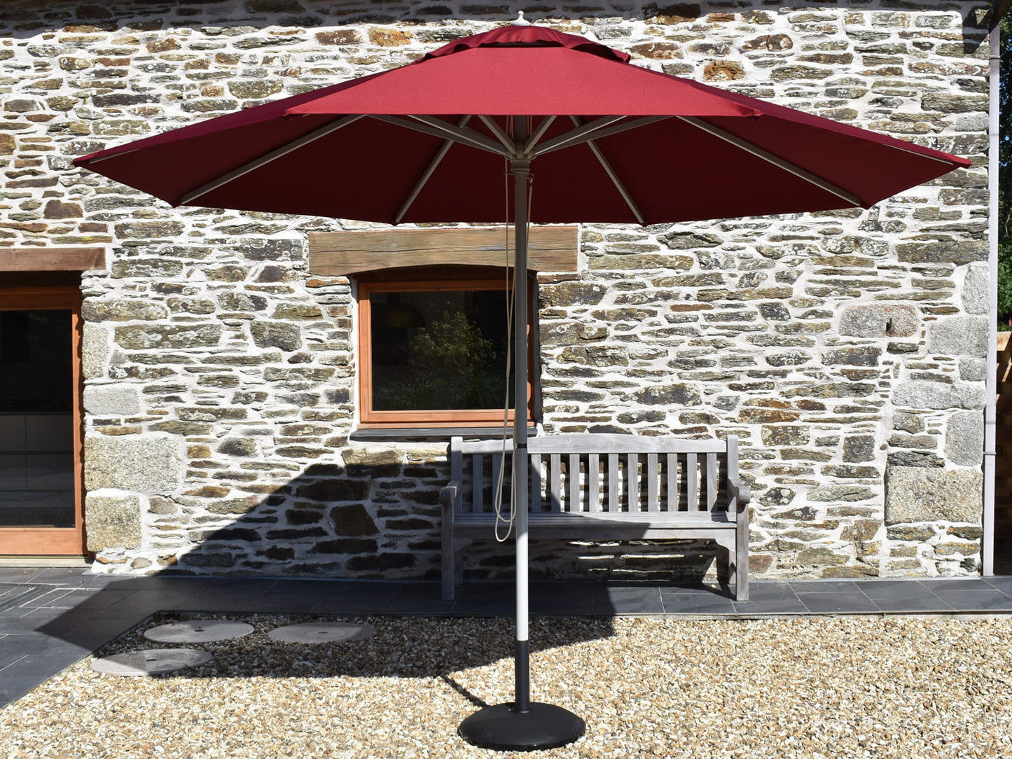 3.5m Octagonal Aluminium Garden Parasol