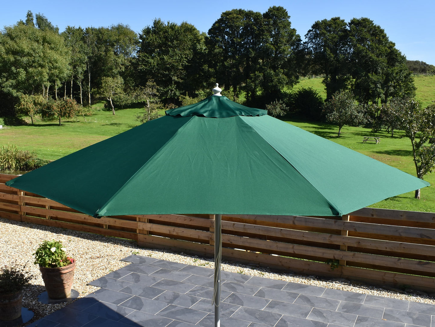 3.5m Octagonal Aluminium Garden Parasol