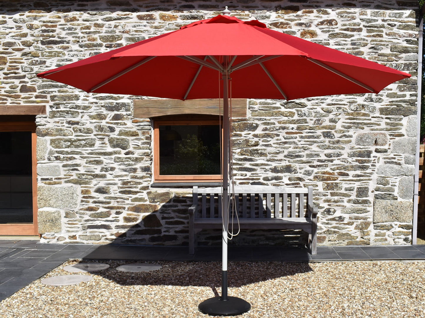 3.5m Octagonal Aluminium Garden Parasol