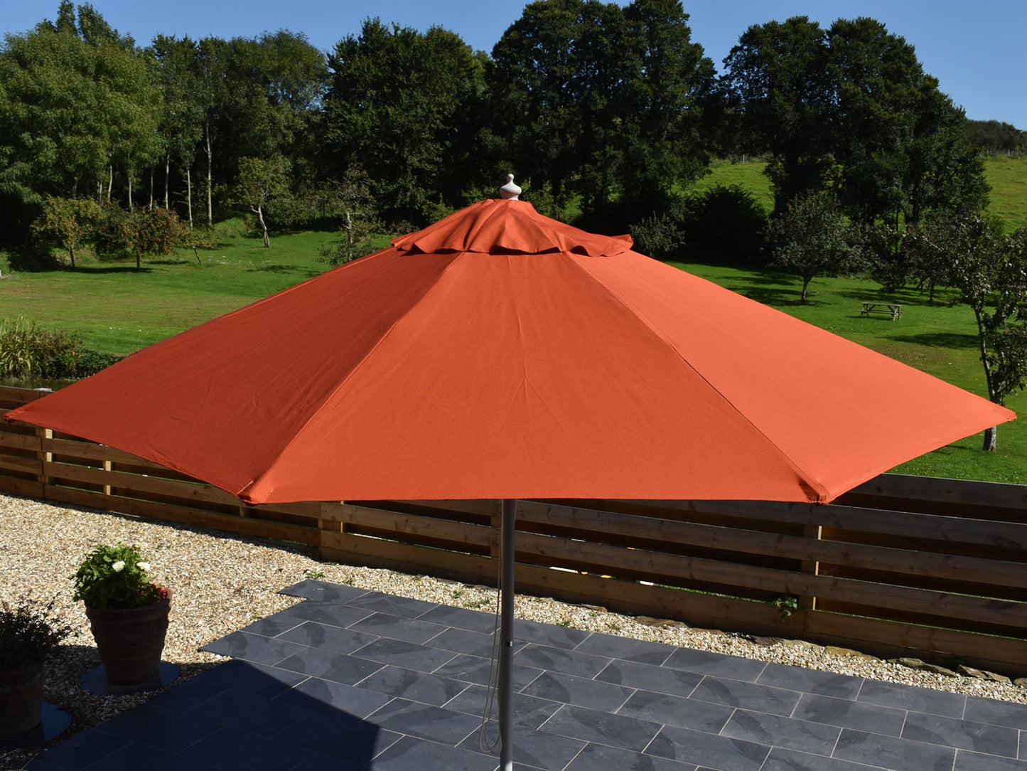 3.5m Octagonal Aluminium Garden Parasol