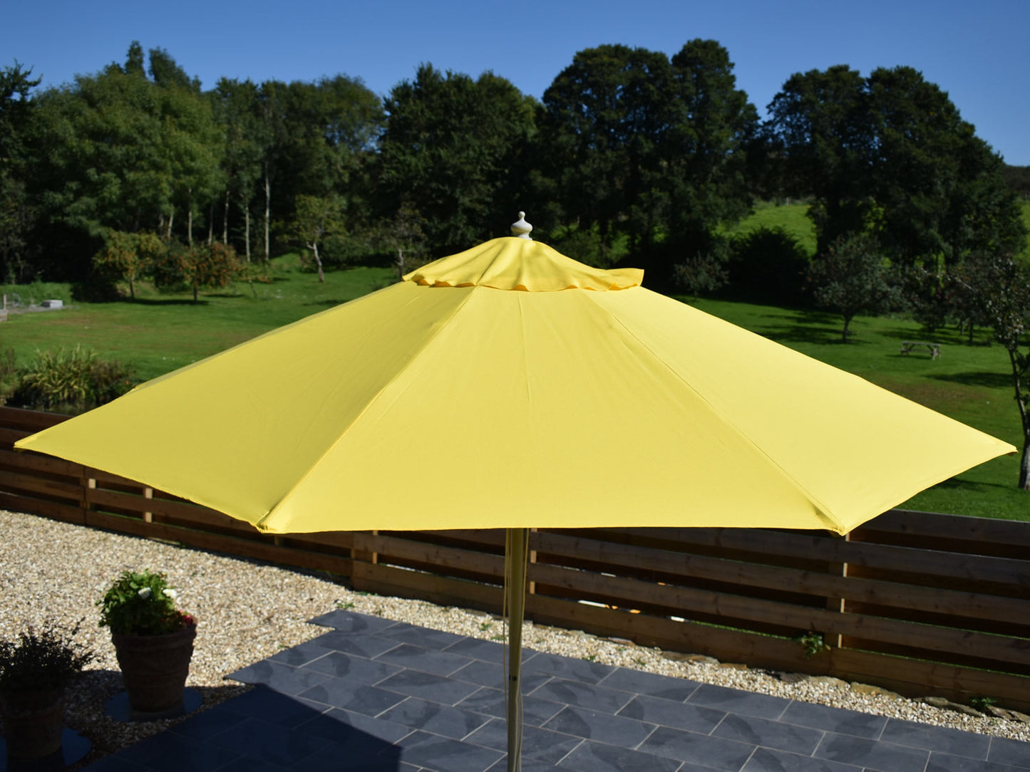3.5m Octagonal Aluminium Garden Parasol