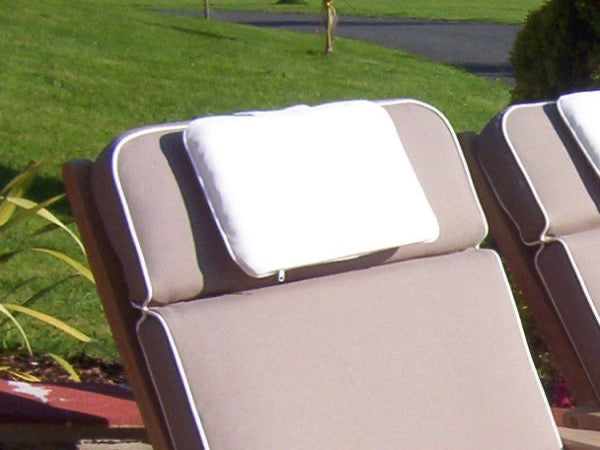 Classic Natural ecru cream colour garden headrest cushion