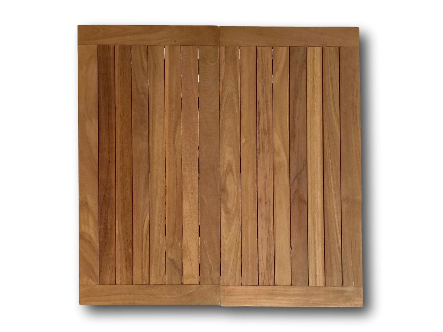 square top solid teak folding garden coffee table