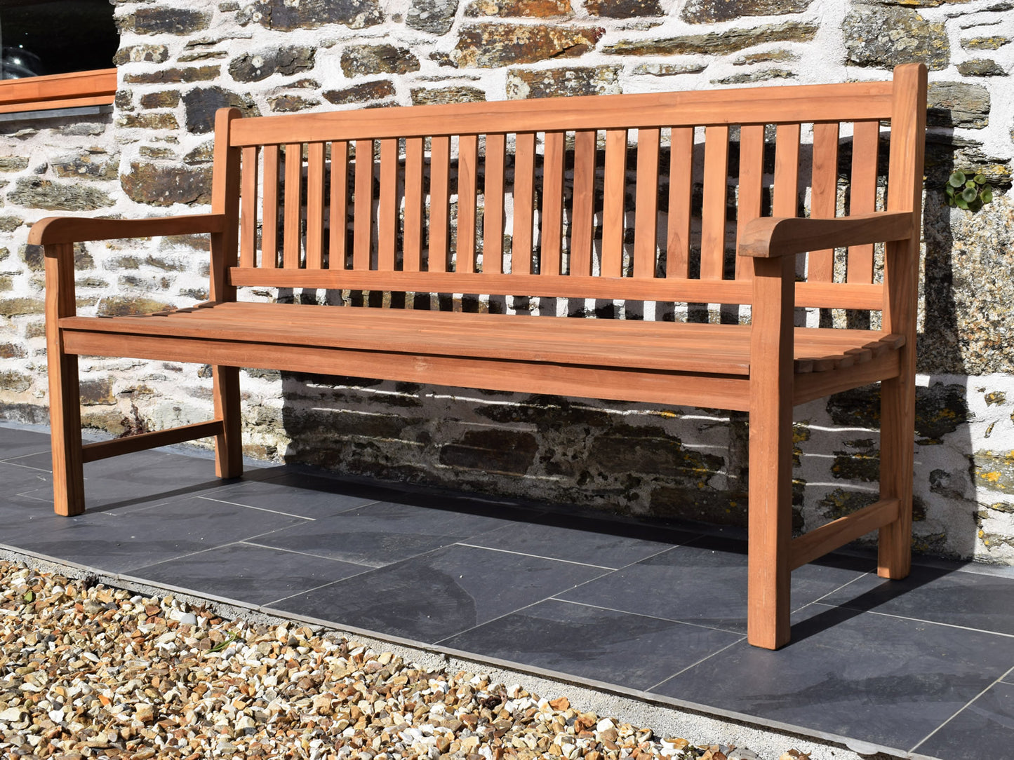 teak classic 4 seater garden bench